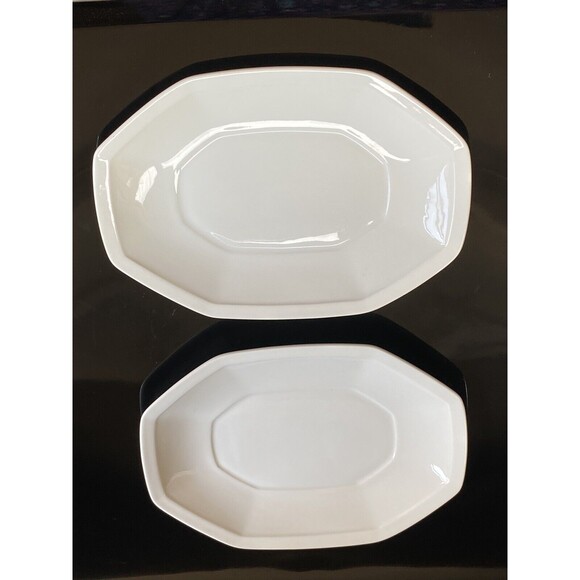 Gravy Boat W/2 UnderPlate Maison Blanche Fine China by CHRISTOPHER STUART Y0008 - Picture 7 of 12